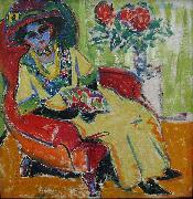 Sitting Woman Ernst Ludwig Kirchner